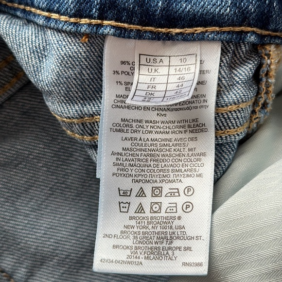 Brooks Brothers Red Fleece Jeans - Picture 6 of 10